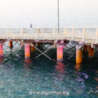 نورپردازی اسکله تفریحی کیش