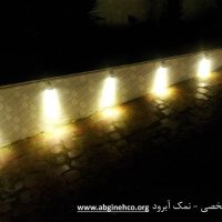 نورپردازی محوطه ویلای شخصی نمک آبرود