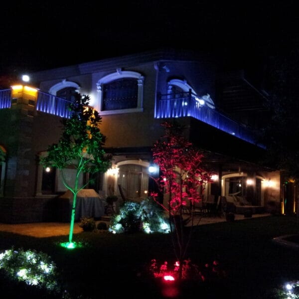 نورپردازی و روشنایی ویلا محمد شهر