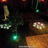 نورپردازی و روشنایی محوطه ویلای مسکونی