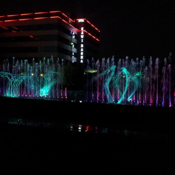 آبنمای موزیکال هتل مناوی باشا بصره