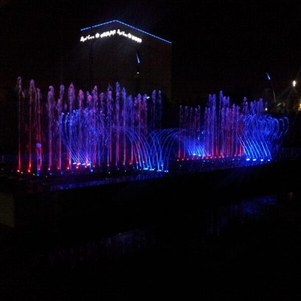 آبنمای موزیکال هتل مناوی باشا بصره