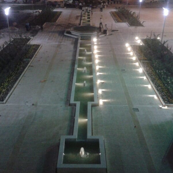 روشنایی و نورپردازی اماکن عمومی