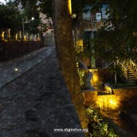 نورپردازی و روشنایی محوطه ویلای مسکونی