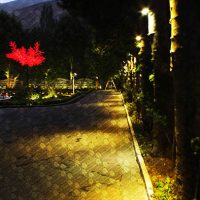 نورپردازی و روشنایی محوطه ویلای مسکونی