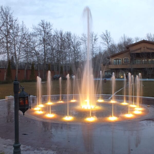 آبنما موزیکال ویلای شخصی محمد شهر