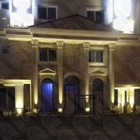 نورپردازی نمای ساختمان نمک آبرود