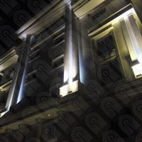 نورپردازی نمای ساختمان نمک آبرود