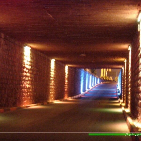 نورپردازی و روشنایی فضای شهری لار