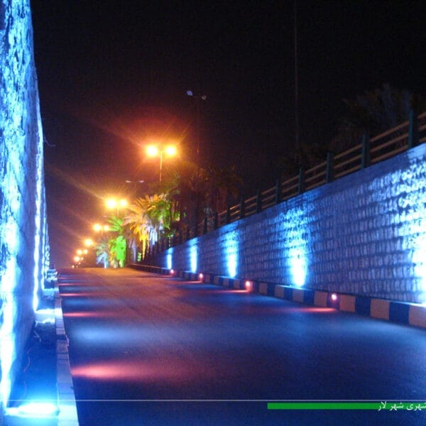 نورپردازی و روشنایی فضای شهری لار