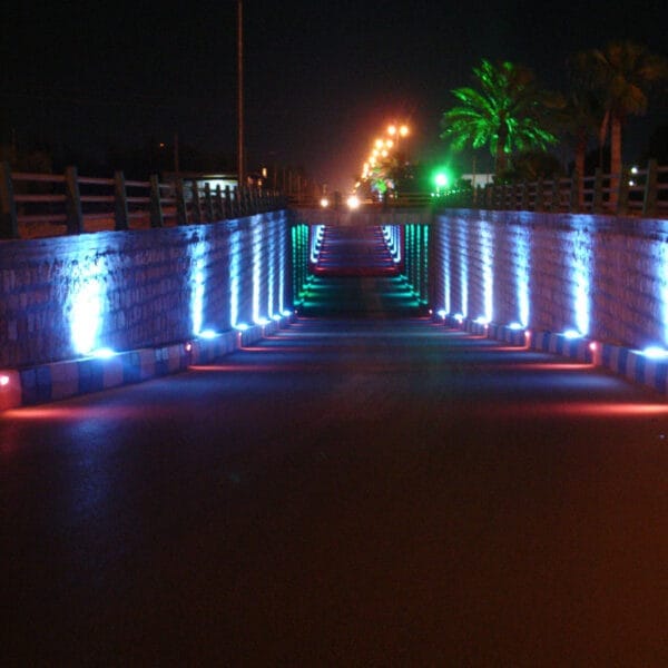 نورپردازی زیرگذر لار