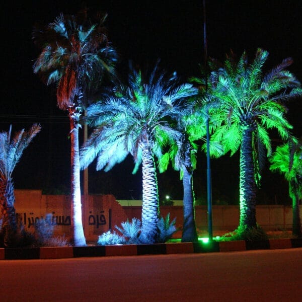 روشنایی و نورپردازی خیابانی