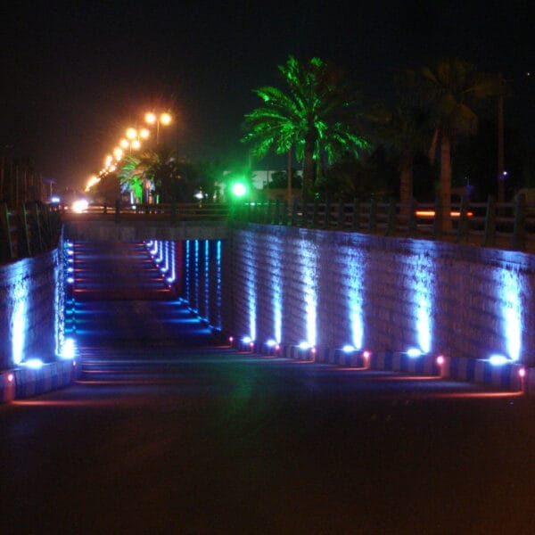 روشنایی و نورپردازی خیابانی