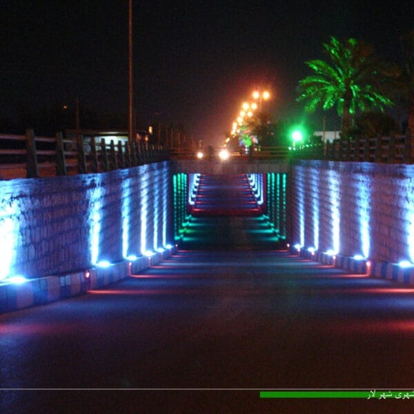 نورپردازی فضای شهری لار