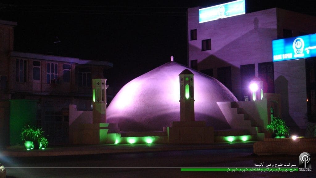 نورپردازی مکان های تاریخی