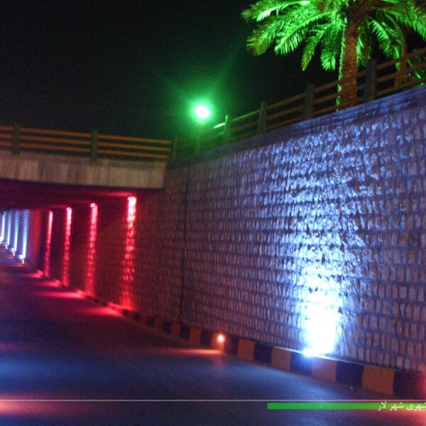 نورپردازی و روشنایی فضای شهری لار