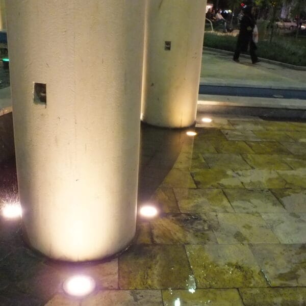 نورپردازی محوطه میدان هفت حوض