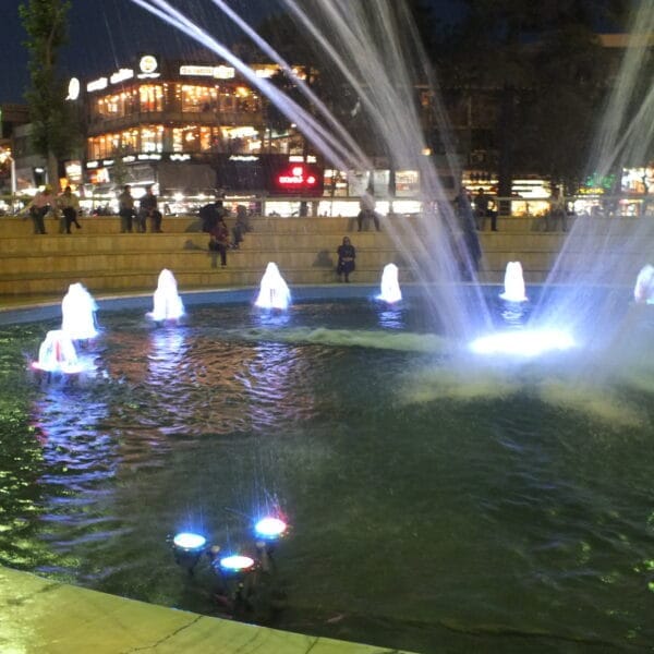 تامین تجهیزات آبنمای میدان هفت حوض