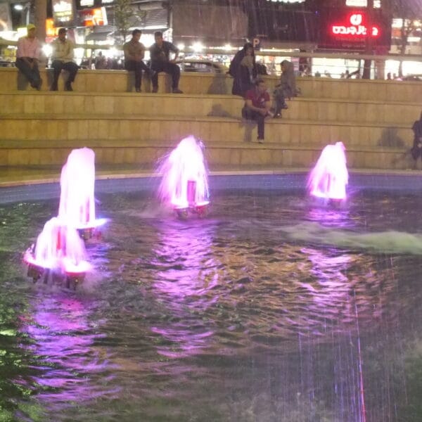 تامین تجهیزات آبنمای میدان هفت حوض