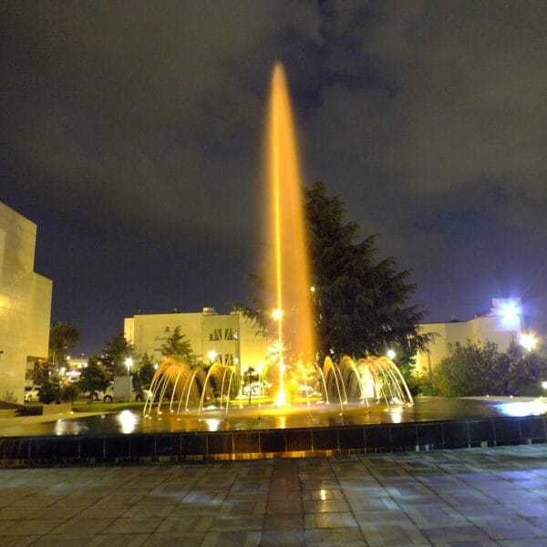 آبنمای متحرک هتل آزادی تهران