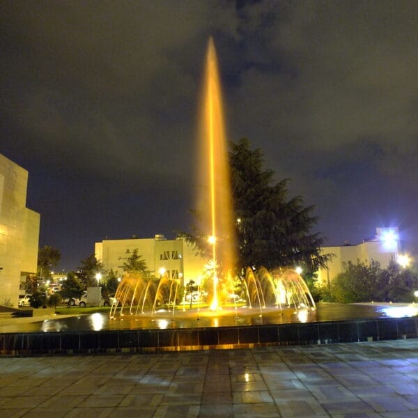 آبنمای متحرک هتل آزادی تهران