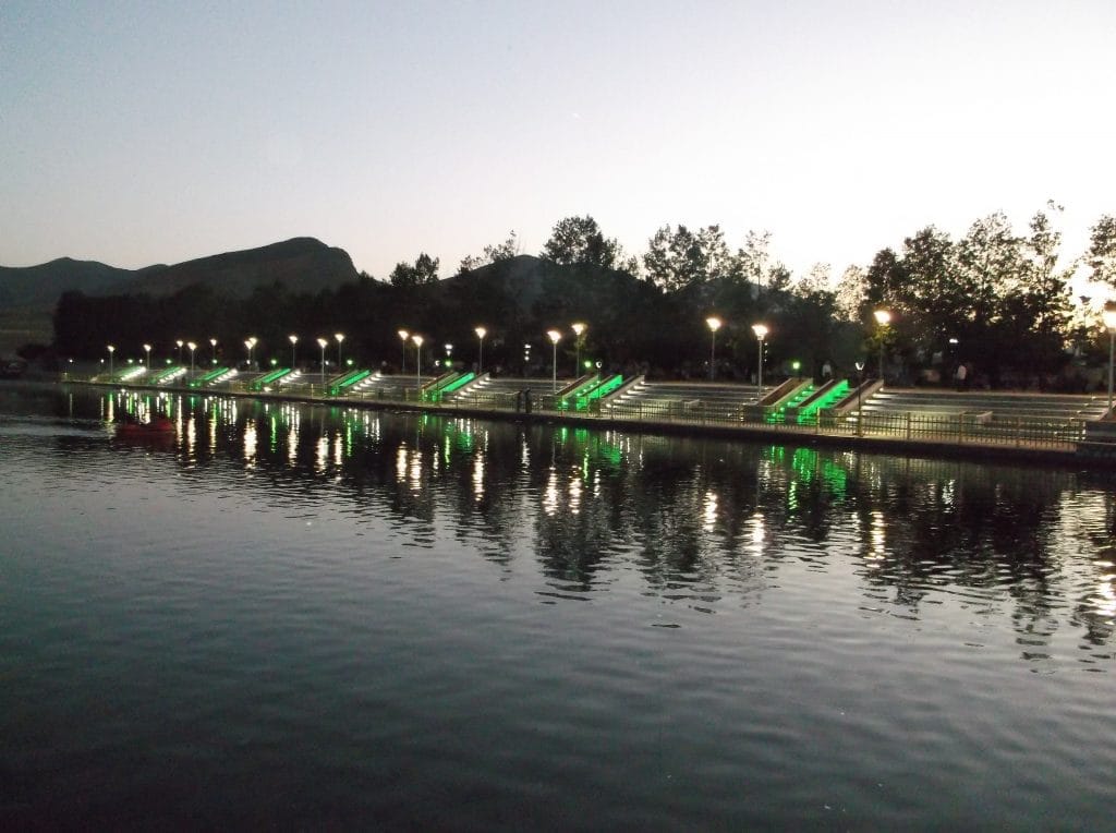 نورپردازی محوطه قروه کردستان