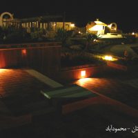 روشنایی محوطه هتل نارنجستان محمود آباد