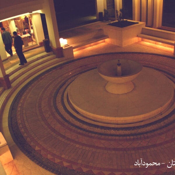 نورپردازی داخلی هتل نارنجستان