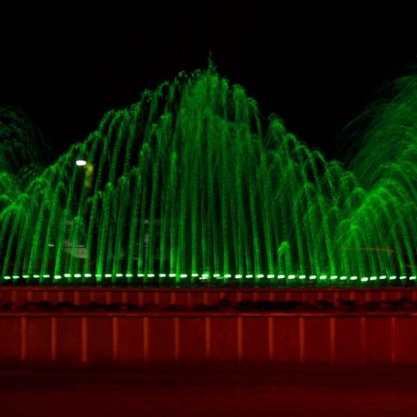 آبنمای متحرک میدان فلسطین نی ریز