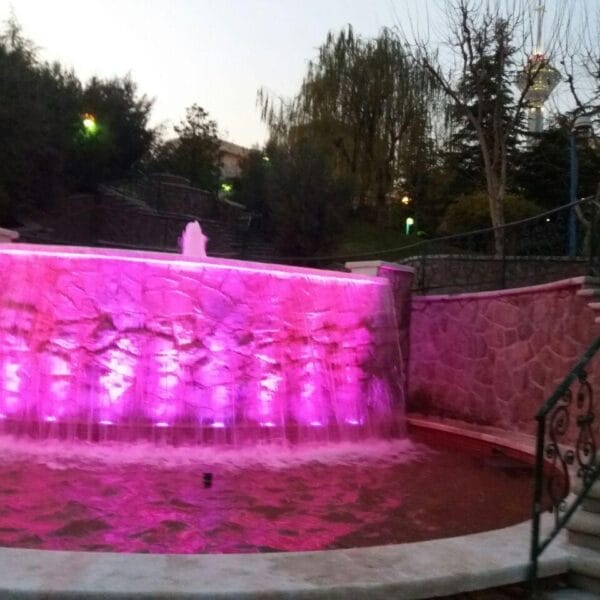 آبنما پرده آب بوستان گفتگو