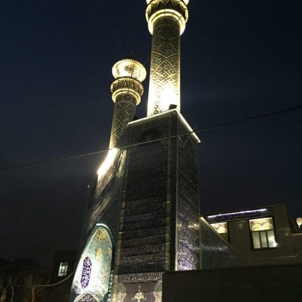 نورپردازی مسجد ثاراله