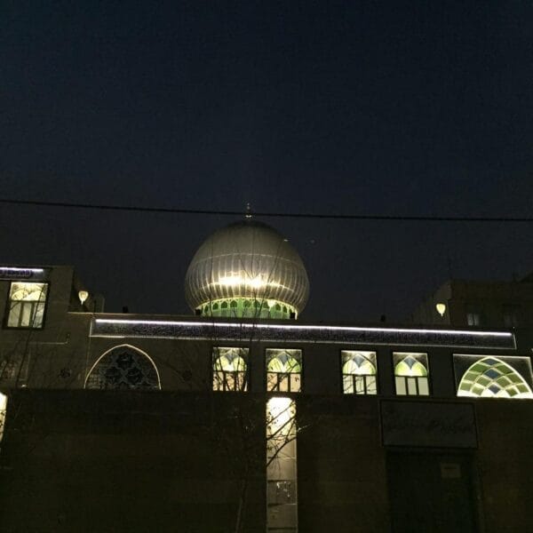 نورپردازی مسجد ثاراله