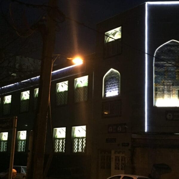 نورپردازی و روشنایی مسجد ثاراله