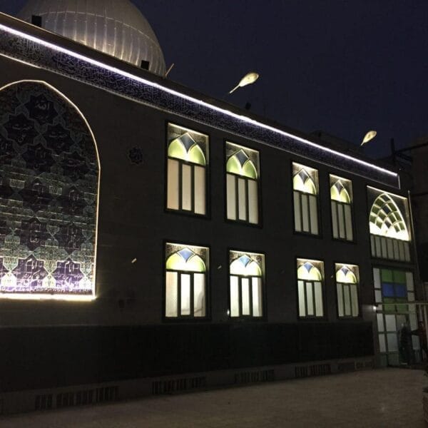 نورپردازی و روشنایی مسجد ثاراله