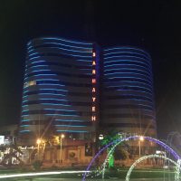 نورپردازی اکتیو ساختمان سرمایه گرگان