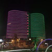 نورپردازی اکتیو ساختمان سرمایه گرگان