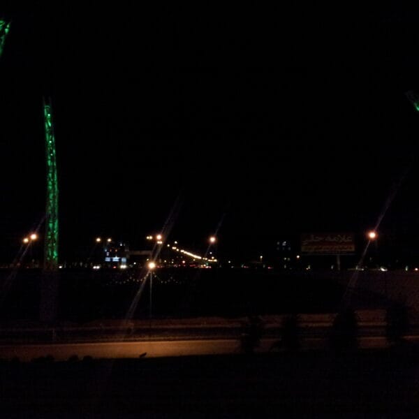 نورپردازی المان های شهری