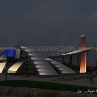 شبیه سازی نورپردازی استراحتگاه خلیج فارس