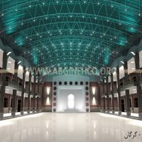 شبیه سازی نورپردازی مصلی گرگان