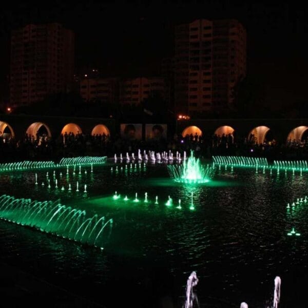 تامین تجهیزات آبنمای موزیکال پارک ولیعصر تبریز