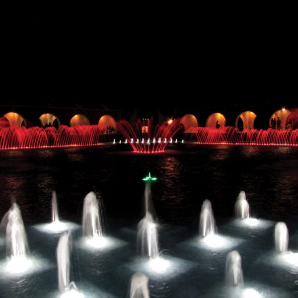 آبنمای موزیکال پارک ولیعصر تبریز