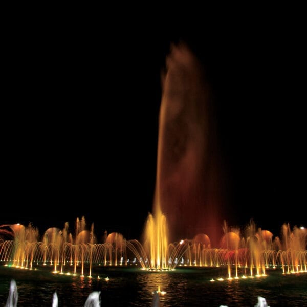 آبنمای موزیکال پارک ولیعصر تبریز