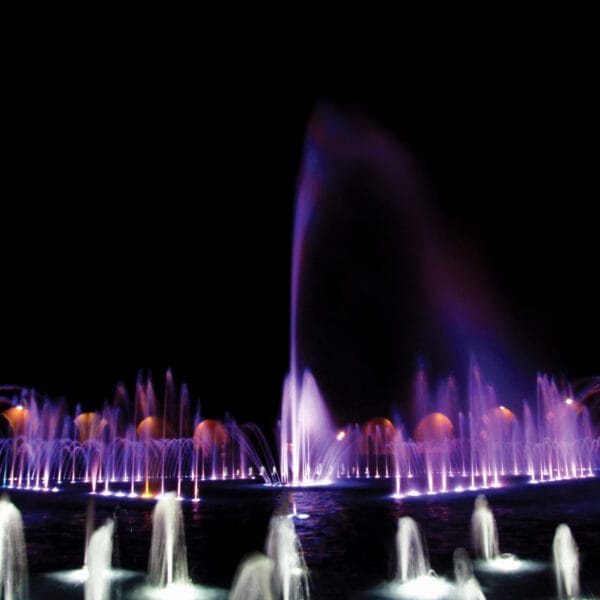 آبنمای موزیکال پارک ولیعصر تبریز