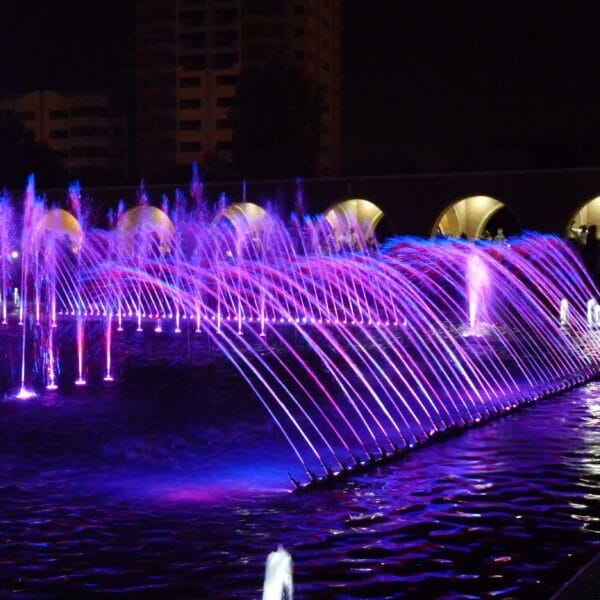 آبنمای موزیکال پارک ولیعصر تبریز