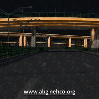 طراحی نورپردازی و روشنایی اتوبان امام علی (ع)