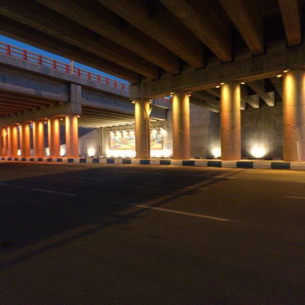 نورپرداری فضای شهری شاهین شهر