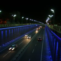 نورپردازی زیر گذر شالمان سنندج