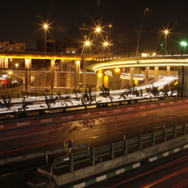 نورپردازی و روشنایی بزرگراه امام علی(ع)